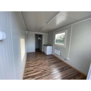 Conteneur aménagé 6×2,40 m - WC, douche et cuisine_2