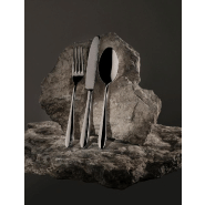 Couteau de table Dalia Q9 en inox 18/10 - finition miroir, design élégant, garantie 10 ans_2