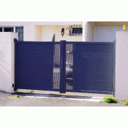 Portail battant perforé - 4000 / 2000_2