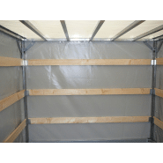 Remorque plateau HUMBAUR HN 305221 GR - 2 essieux - roues surbaissées - ridelles alu - PTAC 3000 kg_2