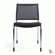 Chaise visiteurs Surf avec dossier en résille - Non, Patins_2