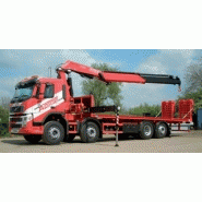 Grue auxiliaire Fassi F295RA e-dynamic - 28,95 tm - bras hydraulique jusqu'à 26,70 m avec jib_2