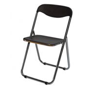 Lucy - chaise pliante en plastique attachable - Vif Furniture - gris/gris - pour extérieur et collectivité_2