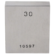 Cale étalon acier classe 1 à l'unité - 1 mm - Tolérance norme DIN 861_2