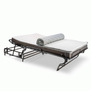 Sur-matelas Actisleep 120 x 197 cm - Épaisseur 5 cm - Mousse polyuréthane haute résilience_2