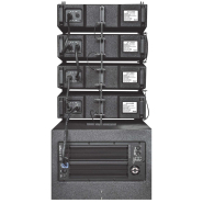 Système Line Array amplifié forte puissance - JS-LINEA avec enceintes compactes passives et subwoofer intégré_2