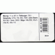 Courroie trapézoïdale X-Grip V - Type 4L460_2