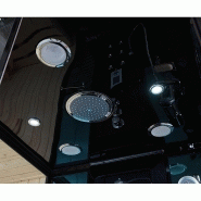COMBI SAUNA DOUCHE HAMMAM BOREAL® SH220-D BLACK EDITION - DROITE_2