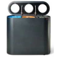 Station de tri sélectif - 3 flux - Lune Split_2