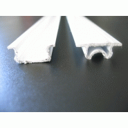 Clip Oméga PVC + Clé PVC - Barre de 4 m pour profils, tubes et pannes alu_2