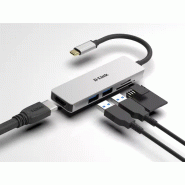 D-Link DUB-M530 station d'accueil Avec fil USB 3.2 Gen 1 (3.1 Gen 1) Type-C Aluminium_2