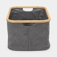 Panier à linge pliable Brabantia - 40 litres - Pepper Black - Stockage facile et compact_2
