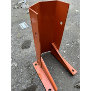 Sabot de protection d'occasion 400/160mm - Très bon état - Protection pour montants d'échelle contre impacts de chariots_2