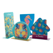 Présentoir rond en mousse PVC - marquage UV Led inclus - quantité minimale 50 pcs_2