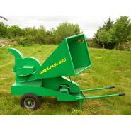 Broyeur de branches moteur électrique à couteaux - Capacité 12cm - SUPER-PAIN 450 | Fabrication française_1