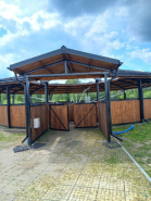 Marcheur PRESTIGE couvert - LCI Cheval - toiture personnalisée - 14m à 20m - 4 à 8 chevaux_2