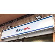 Panneau d'enseigne sans lumière encadré - aluminium laqué - impression directe_2