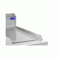 Plancha gaz P700 sur placard 1 brûleur L.400mm AT7G4G-C-A Atosa_2