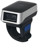 Scanner de codes-barres portable Bluetooth - Type QR 1D 2D - Anneau - Prise courante_2