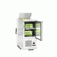 Saladette réfrigérée à capot et dessus planche à découper - 1 porte_2