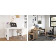 Arlow - Bureau droit réversible avec retour 18