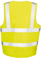 Gilet de sécurité zippé - Réf: R202X - EN ISO 20471:2013 Catégorie 2 - Polyester - Marque: Result_2