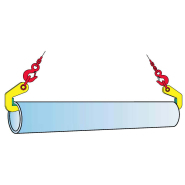 Pince de levage horizontal de tuyaux en acier et en béton -  terrier tph et tph-hd_2