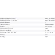 139395W - Conteneur de stockage 2PK 814 avec portes coulissantes - Bac de rétention en acier intégré_2