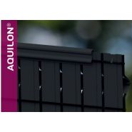 Lames PVC pour occultation de grillage avec protection UV