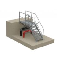 Escalier technique en acier galvanisé - Conforme EN 1090 et NF E 85 015 - Livré sous 72h_2