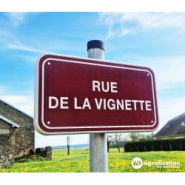 Panneau de rue E60 - WP Signalisation - Thermoplastique ou Aluminium, Personnalisable_2