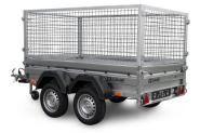 Remorque bagagère non freinée - 2,65 X 1,32 M grillagée - ZASLAW 265T_2