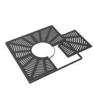 Grille d'arbre en fonte ductile FGS 500 - Série lourde - Cadre acier en 2 parties - ACIA_3
