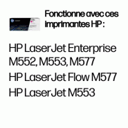 508X toner LaserJet Magenta grande capacité authentique_2