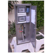 Borne de service camping-car avec 3 éléments indépendants - HERON MIXTE en acier inoxydable_2