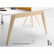 Bureau bench 4 personnes Pigreco Up - Martex - Non, Blanc, 280_2