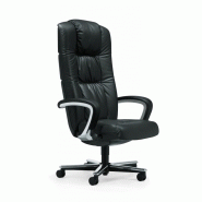 Fauteuil de direction Giroflex Leonardo 81 - Haut dossier, finition cuir, réglages ergonomiques_2