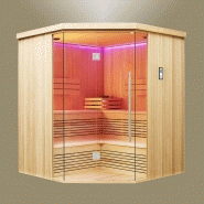 SAUNA D'ANGLE BOREAL® EVASION CLUB 180C - 4 À 6 PLACES - 180*180*210_2