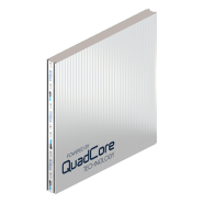 Panneau sandwich isolant, idéal pour cloisons, parois, plafonds et toitures planes - QuadCore Industrial Agro-alimentaire_2