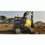 Pelle hydraulique Volvo ECR235E pour travaux de creusement