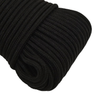 Vidaxl corde de travail noir 5 mm 50 m polyester 152808_2