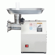 Hachoir à viande électrique professionnel - 750W - 120 kg/h - Trémie inox - Transmission par engrenages à bain d'huile_2