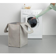 Sac à linge Brabantia 55 litres Grey avec ouverture Quick-Drop_2
