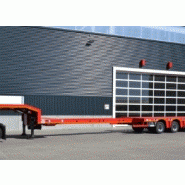 Semi-remorque surbaissée Nooteboom C016099 - 85t - 5 essieux - extensible jusqu'à 6100 mm_2