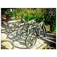 05.024 - Arceau urbain Porta ZANO en acier ou inox - Hauteur 80 cm - Design classique et sobre_2