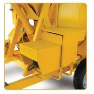 Bétonnière à inversion de marche équipée de générateur idéale pour les chantiers - PENTA 750 hybrid - EDIL LAME_2