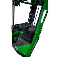 Chariot à mât rétractable R200 pour la manutention de charges à très grande hauteur en Isère et Rhône   -  disponible en achat neuf et en location de courte à longue durée_2