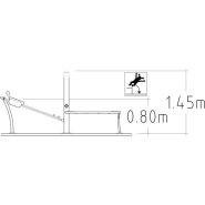 Équipement de fitness extérieur - Denfit Gym Combi 8 - 8065121 - Hags - Vert - Installation sur dalle ou plot béton_2