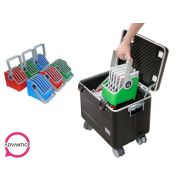 Paraproject Case i10 - Valise multimédia avec paniers amovibles pour le stockage et le rechargement de 10 tablettes jusqu'à 11''_2