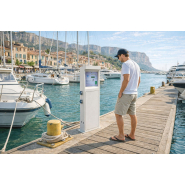 Proxima ARBOR - Borne de distribution d'énergie fixe système prépayé pour camping et ports